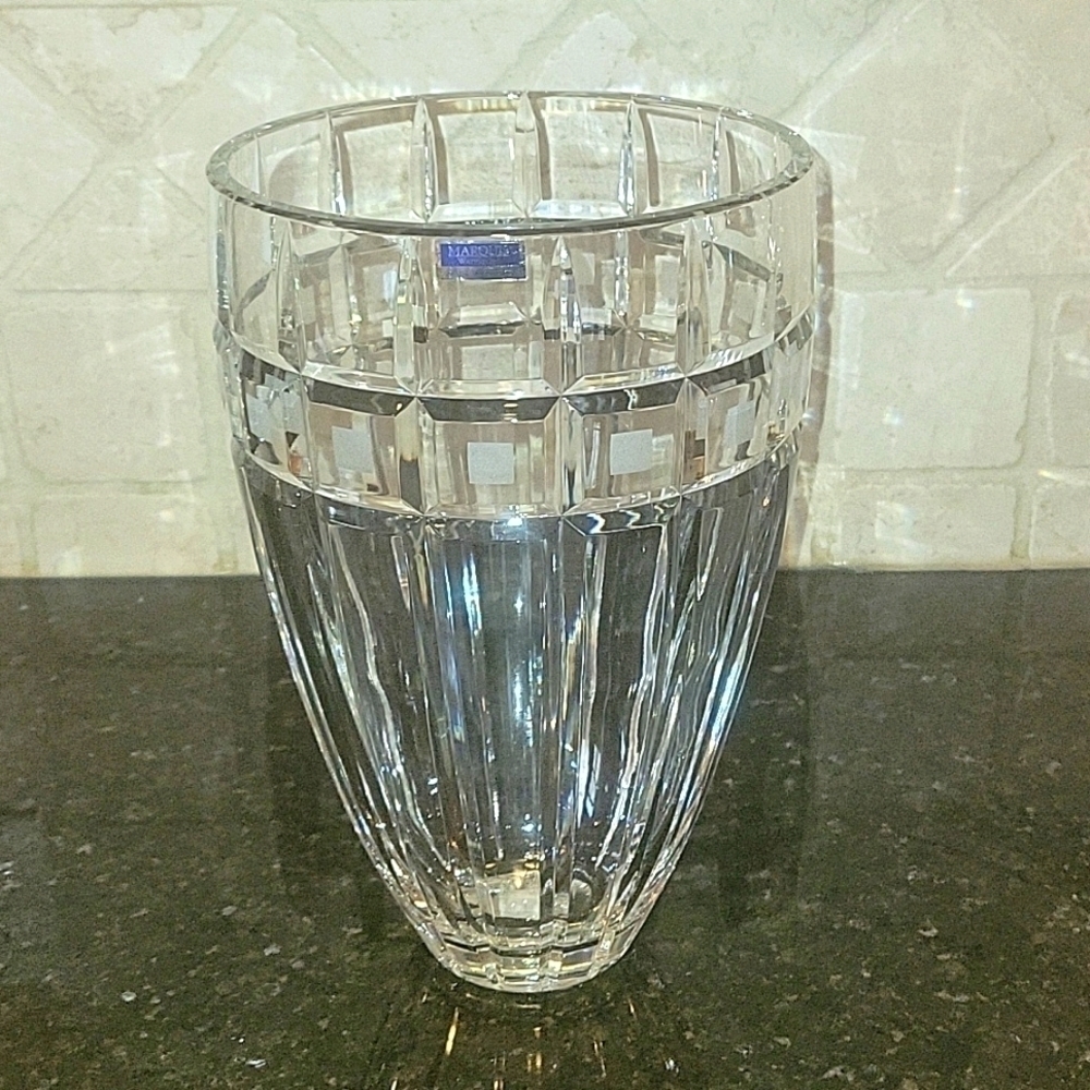 NWT MARQUIS by WATERFORD CRYSTAL 12" Vase